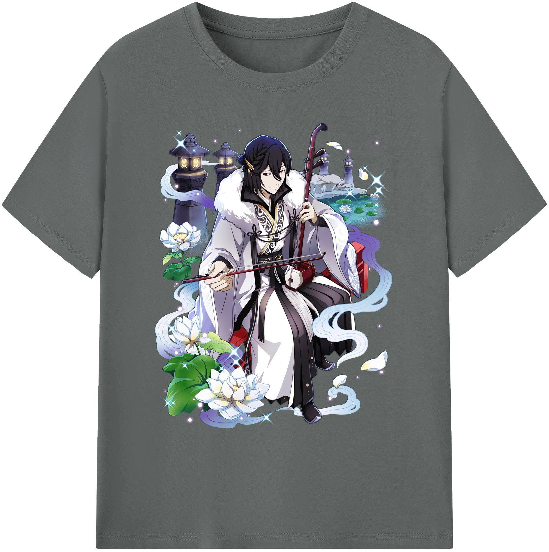 （画像用） 文豪ストレイドッグス Bungo Stray Dogs 綿100％ メンズ半袖Tシャツ｜肌触りやわらか＆通気性